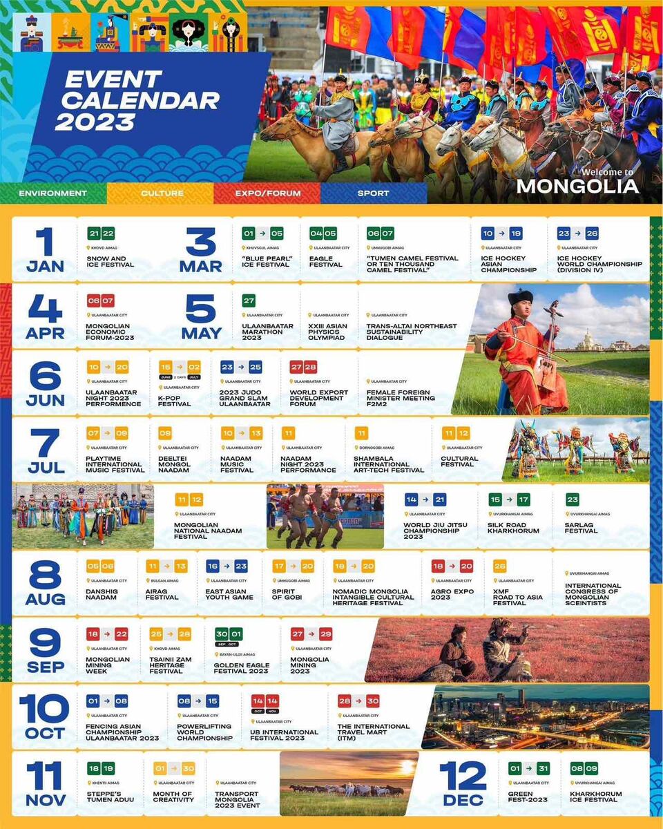 ao tourism calendar